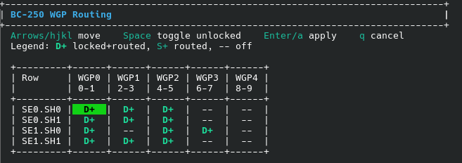 WGP Table Editor